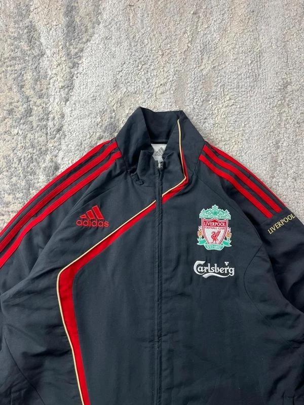 Jaqueta de Treino Liverpool adidas Vintage 2009-10 Tamanho G – photo 7